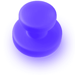 Purple pin